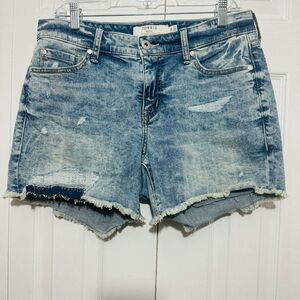 Torrid Distressed Denim Shorts